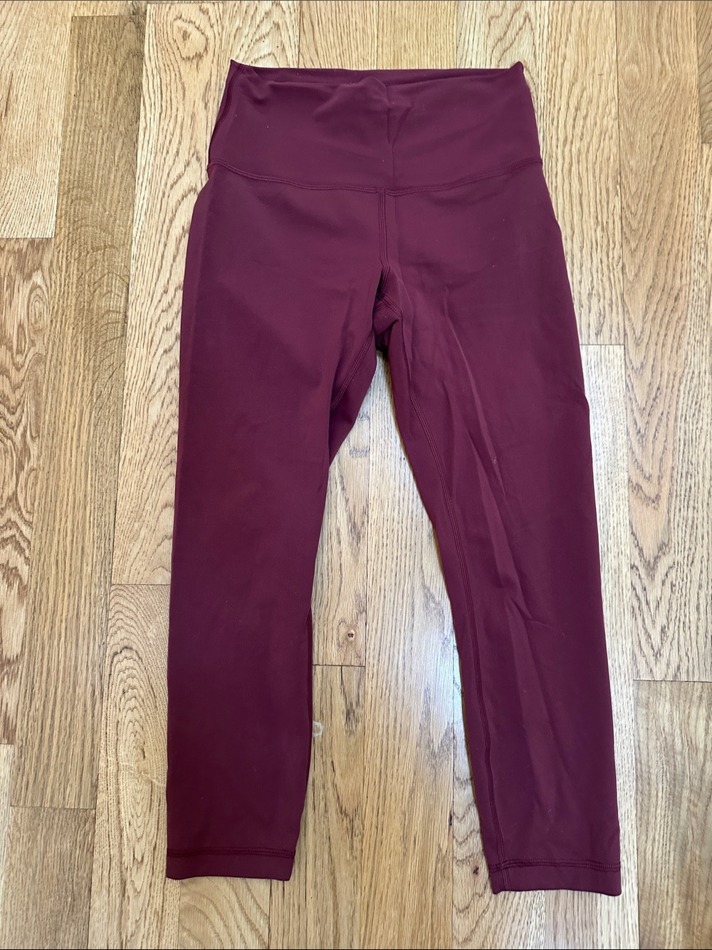 lululemon athletica Burgundy High-Rise Leggings
